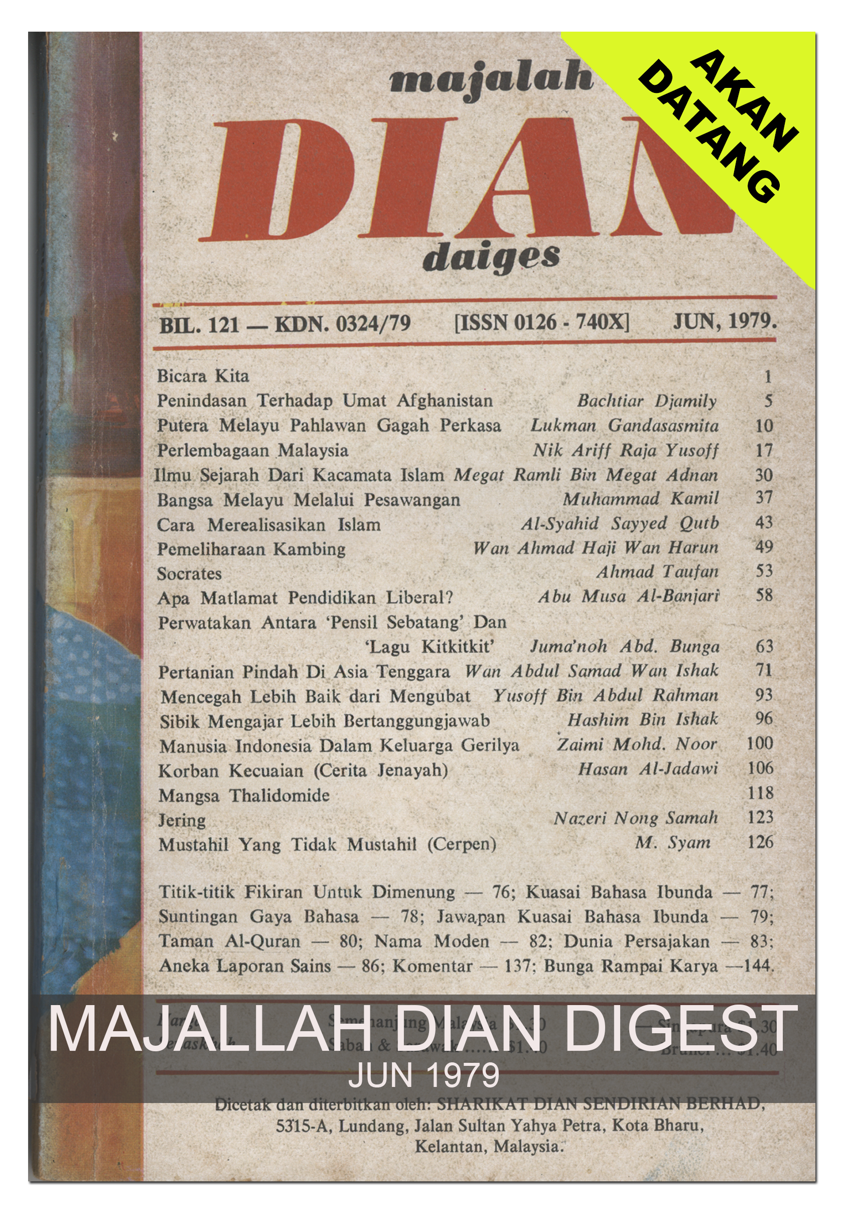 MAJALLAH DIAN DIGEST JUN 1979