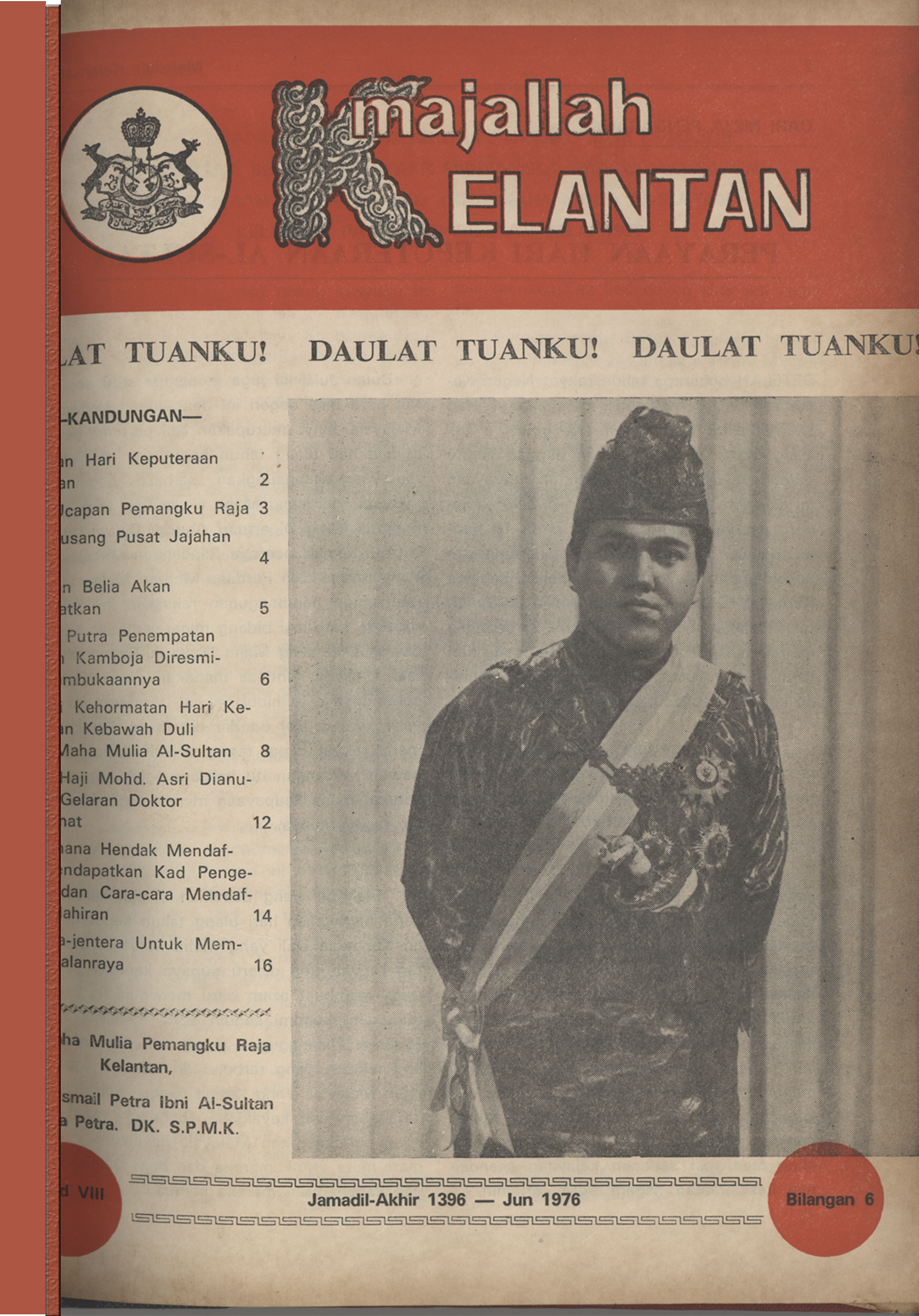 Majalah Kelantan 1396 - Jun 1976 Bil 6
