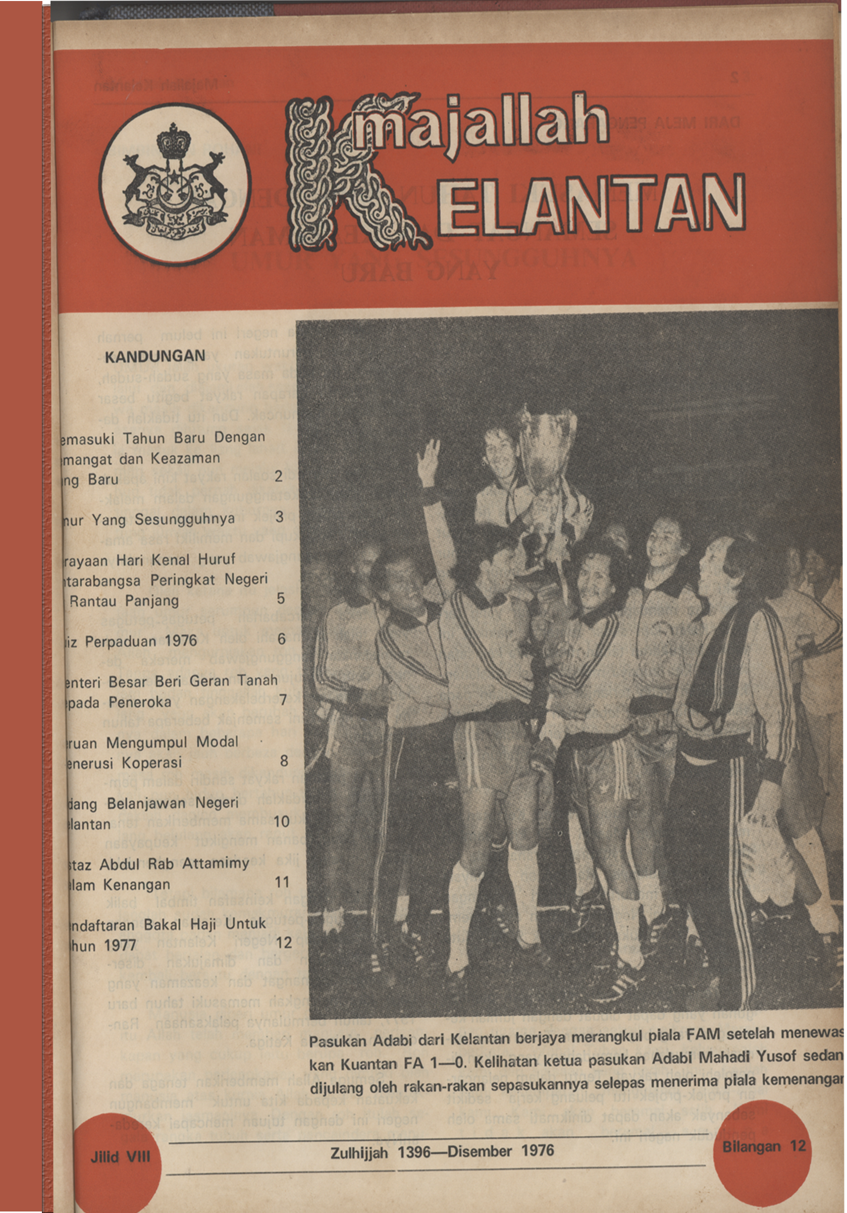 Majalah Kelantan 1396 - Disember 1976 Bil 12