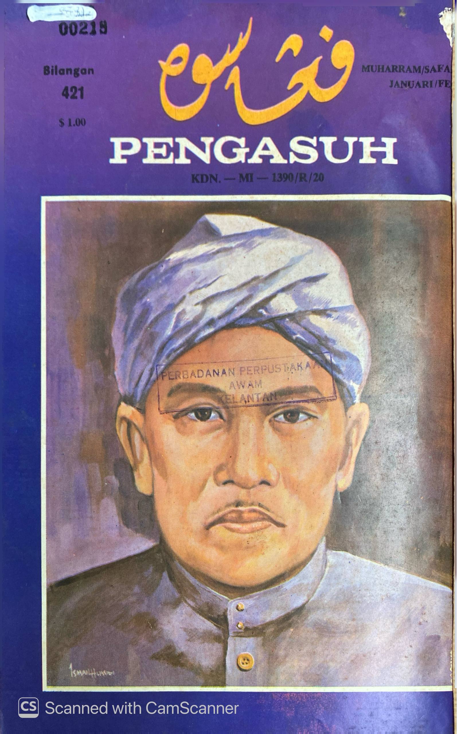 PENGASUH - MAJALAH BULANAN DAKWAH DAN KEBUDAYAAN ISLAMIAH (JANUARI/FEBRUARI 1977, SAFAR 1397, 421 BIL)